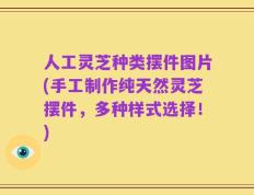 人工灵芝种类摆件图片(手工制作纯天然灵芝摆件，多种样式选择！)