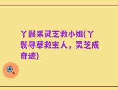 丫鬟采灵芝救小姐(丫鬟寻草救主人，灵芝成奇迹)