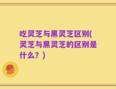 吃灵芝与黑灵芝区别(灵芝与黑灵芝的区别是什么？)