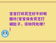宝宝打碎灵芝好不好呢图片(宝宝误食灵芝打破肚子，该如何处理？)