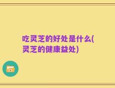 吃灵芝的好处是什么(灵芝的健康益处)