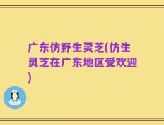 广东仿野生灵芝(仿生灵芝在广东地区受欢迎)