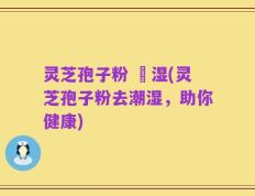灵芝孢子粉 袪湿(灵芝孢子粉去潮湿，助你健康)