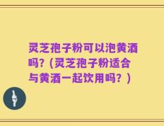 灵芝孢子粉可以泡黄酒吗？(灵芝孢子粉适合与黄酒一起饮用吗？)