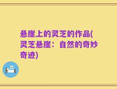 悬崖上的灵芝的作品(灵芝悬崖：自然的奇妙奇迹)