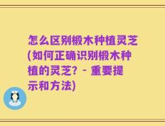 怎么区别椴木种植灵芝(如何正确识别椴木种植的灵芝？- 重要提示和方法)