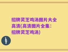招牌灵芝鸡汤图片大全高清(高清图片全集：招牌灵芝鸡汤)
