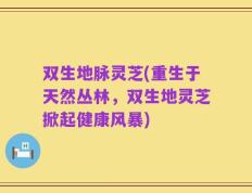 双生地脉灵芝(重生于天然丛林，双生地灵芝掀起健康风暴)
