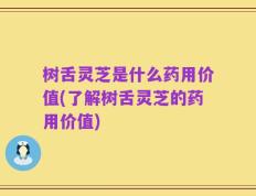 树舌灵芝是什么药用价值(了解树舌灵芝的药用价值)