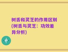 树舌和灵芝的作用区别(树舌与灵芝：功效差异分析)