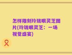 怎样雕刻玲珑眼灵芝图片(玲珑眼灵芝：一场视觉盛宴)