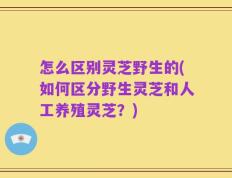 怎么区别灵芝野生的(如何区分野生灵芝和人工养殖灵芝？)