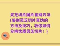 灵芝切片图片鉴别方法(鉴别灵芝切片真伪的方法及技巧，教你如何分辨优质灵芝切片！)
