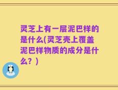 灵芝上有一层泥巴样的是什么(灵芝壳上覆盖泥巴样物质的成分是什么？)