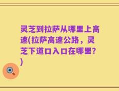 灵芝到拉萨从哪里上高速(拉萨高速公路，灵芝下道口入口在哪里？)