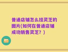 普通店铺怎么挂灵芝的图片(如何在普通店铺成功销售灵芝？)