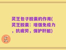 灵芝包子胶囊的作用(灵芝胶囊：增强免疫力，抗疲劳，保护肝脏)