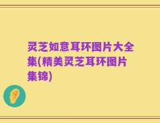 灵芝如意耳环图片大全集(精美灵芝耳环图片集锦)