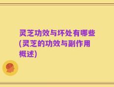 灵芝功效与坏处有哪些(灵芝的功效与副作用概述)