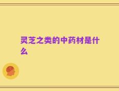 灵芝之类的中药材是什么