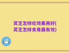 灵芝怎样吃效果再好(灵芝怎样食用最有效)