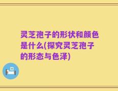 灵芝孢子的形状和颜色是什么(探究灵芝孢子的形态与色泽)