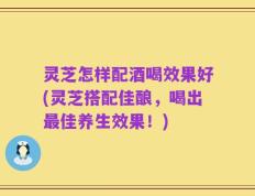 灵芝怎样配酒喝效果好(灵芝搭配佳酿，喝出最佳养生效果！)