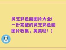 灵芝彩色画图片大全(一份完整的灵芝彩色画图片收集，美美哒！)
