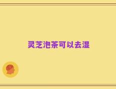 灵芝泡茶可以去湿