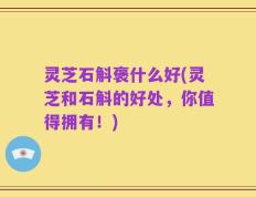 灵芝石斛褒什么好(灵芝和石斛的好处，你值得拥有！)