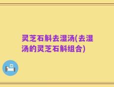 灵芝石斛去湿汤(去湿汤的灵芝石斛组合)