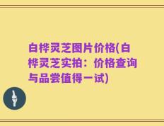 白桦灵芝图片价格(白桦灵芝实拍：价格查询与品尝值得一试)