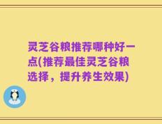 灵芝谷粮推荐哪种好一点(推荐最佳灵芝谷粮选择，提升养生效果)