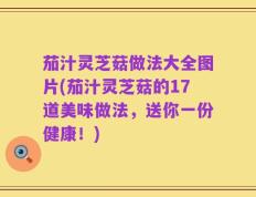 茄汁灵芝菇做法大全图片(茄汁灵芝菇的17道美味做法，送你一份健康！)