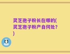 灵芝孢子粉长在哪的(灵芝孢子粉产自何处？)