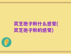 灵芝孢子粉什么感觉(灵芝孢子粉的感受)