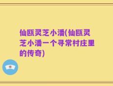仙瓯灵芝小潘(仙瓯灵芝小潘一个寻常村庄里的传奇)