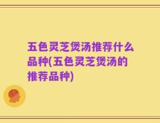 五色灵芝煲汤推荐什么品种(五色灵芝煲汤的推荐品种)