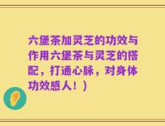 六堡茶加灵芝的功效与作用六堡茶与灵芝的搭配，打通心脉，对身体功效感人！)