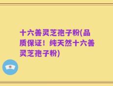 十六善灵芝孢子粉(品质保证！纯天然十六善灵芝孢子粉)