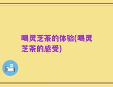 喝灵芝茶的体验(喝灵芝茶的感受)