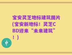 宝安灵芝地标建筑图片(宝安新地标！灵芝CBD迎来“未来建筑”！)