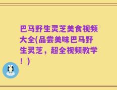 巴马野生灵芝美食视频大全(品尝美味巴马野生灵芝，超全视频教学！)