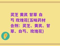 灵芝 黄芪 甘草 白芍 玫瑰花(五味药材合剂：灵芝、黄芪、甘草、白芍、玫瑰花)