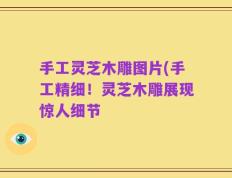 手工灵芝木雕图片(手工精细！灵芝木雕展现惊人细节
