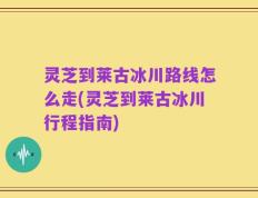 灵芝到莱古冰川路线怎么走(灵芝到莱古冰川行程指南)
