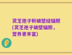 灵芝孢子粉破壁经辐照(灵芝孢子破壁辐照，营养更丰富)