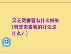灵芝煲番薯有什么好处(灵芝煲番薯的好处是什么？)