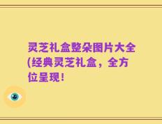 灵芝礼盒整朵图片大全(经典灵芝礼盒，全方位呈现！