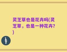 灵芝草也是花卉吗(灵芝草，也是一种花卉？)